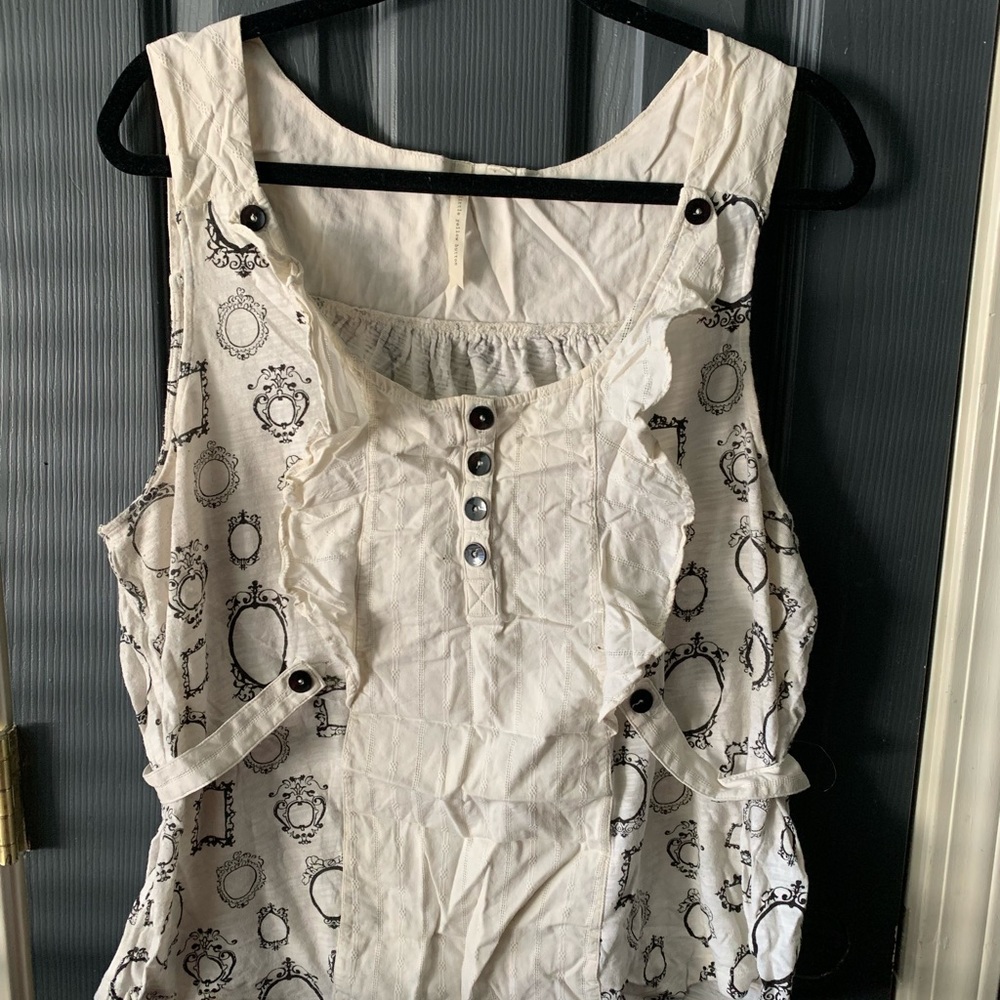 2/$50 Little Yellow Button Top